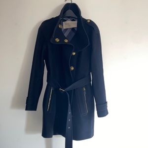 Burberry Brit Funnel Neck Coat